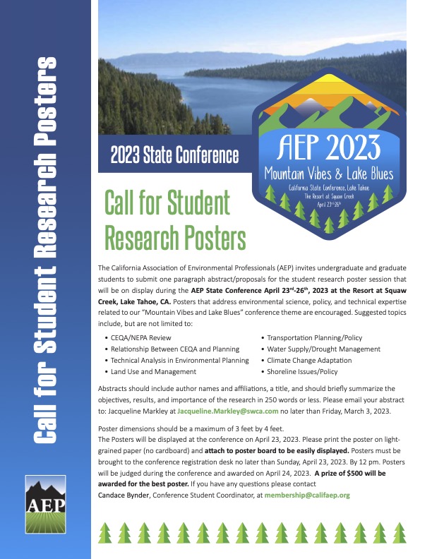 2023 AEP Conference California Association of Environmental Professionals