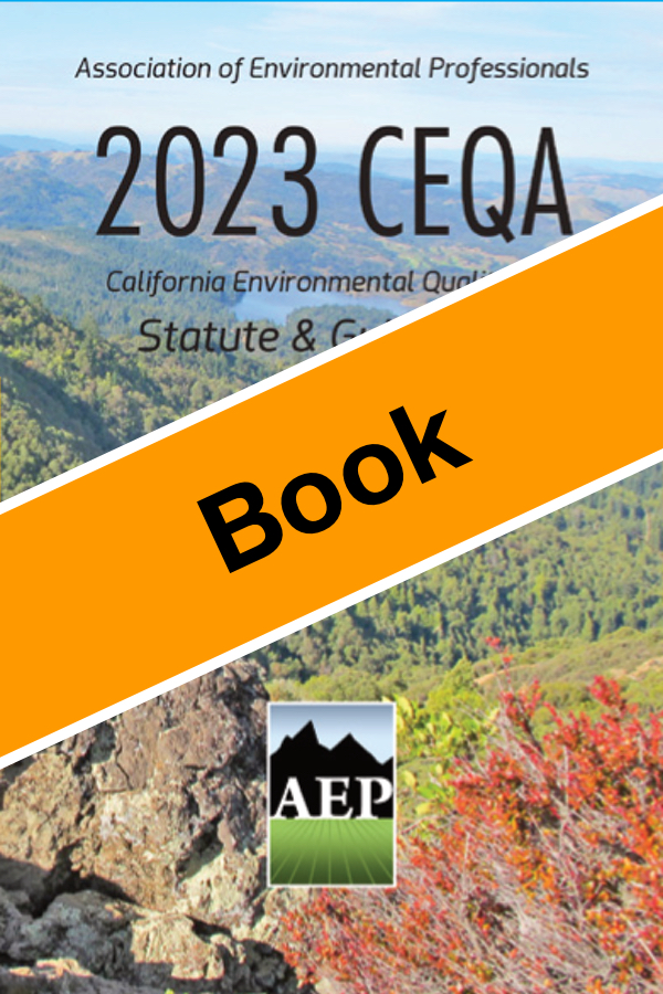 Statute and Guidelines California Association of Environmental